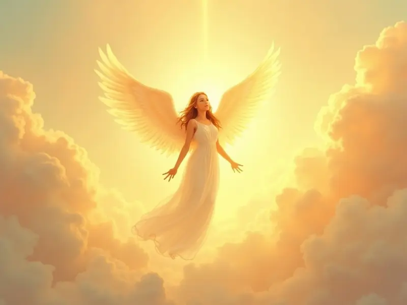 Biblical illustration — angel in a dream