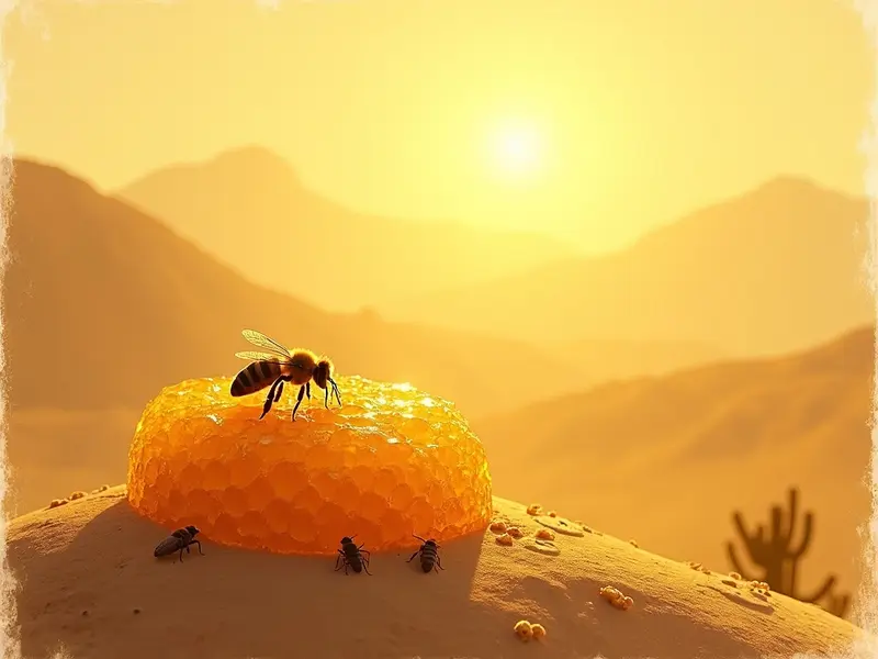 Biblical illustration — bees in a dream