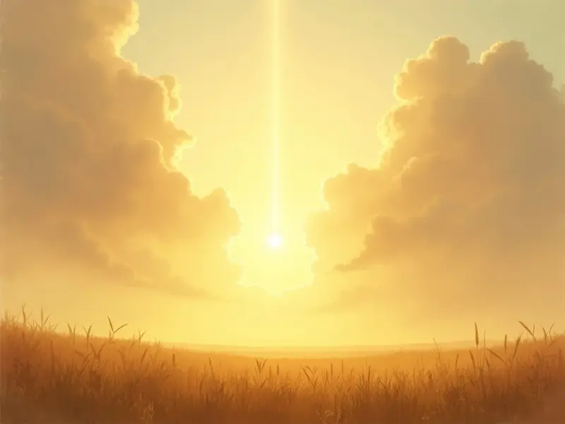 Biblical illustration — heaven in a dream