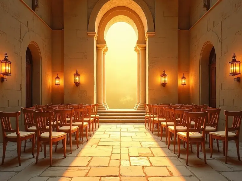 Biblical illustration — wedding in a dream