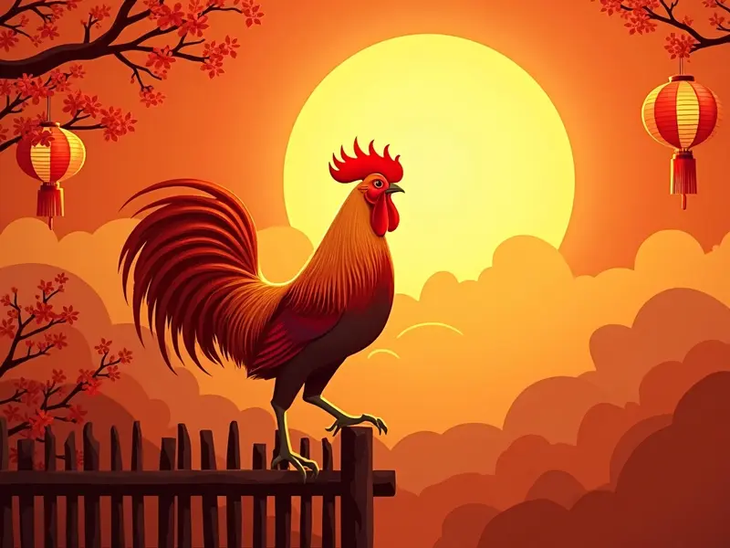 Chinese zodiac — the Rooster