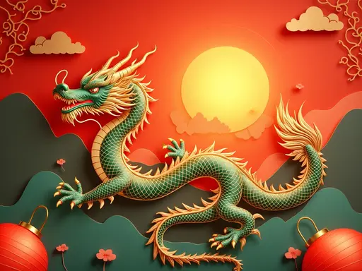 Chinese zodiac — the Dragon