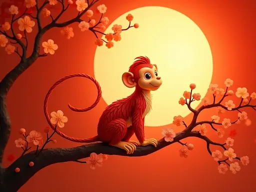 Chinese zodiac — the Monkey