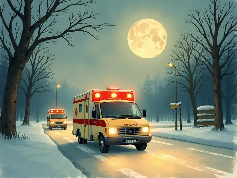 Ilustracja snu: ambulance
