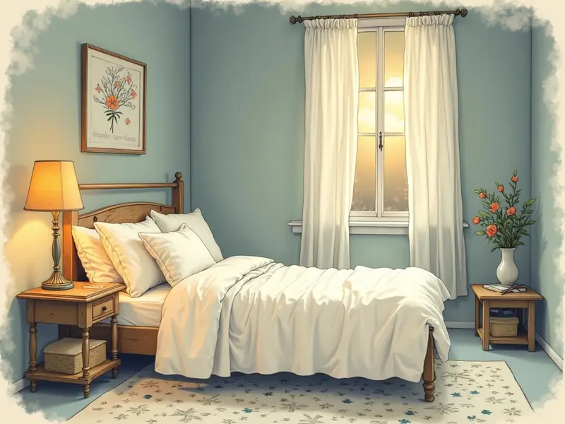 Ilustracja snu: bedroom