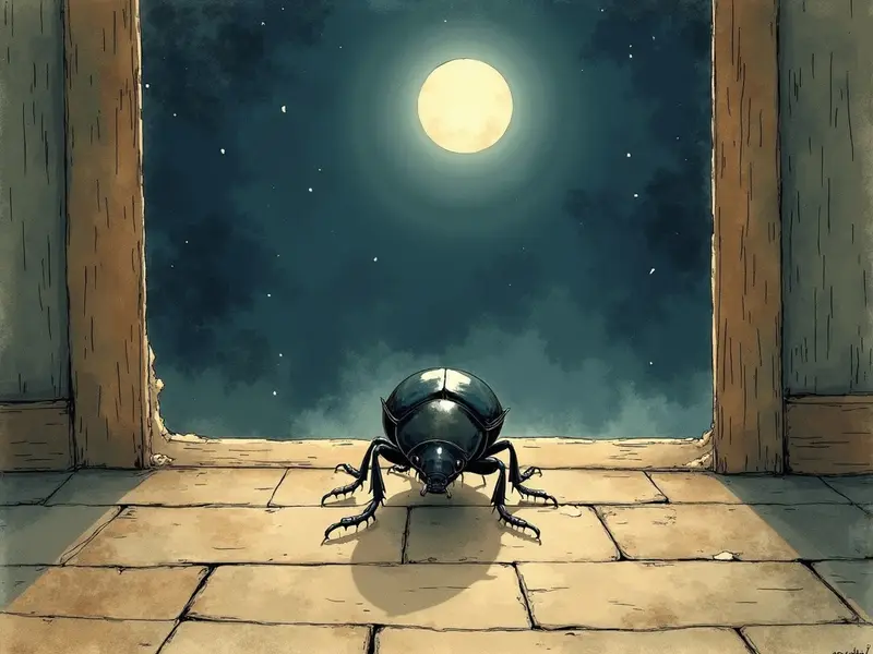 Ilustracja snu: beetle