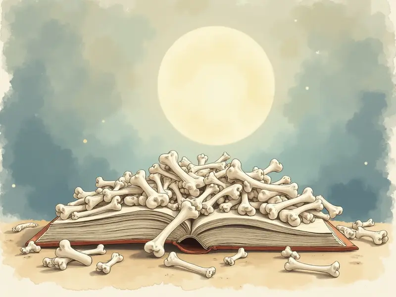 Ilustracja snu: bones