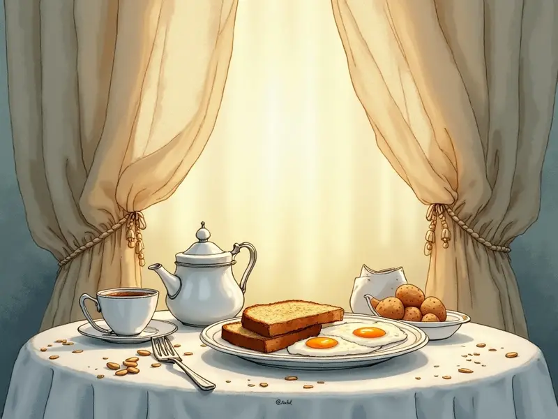 Ilustracja snu: breakfast