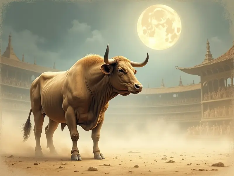 Ilustracja snu: bull