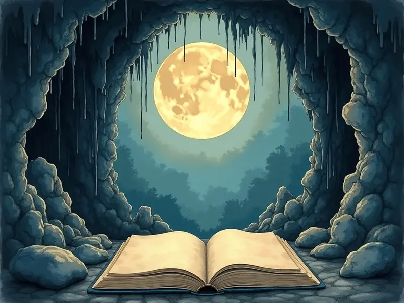Ilustracja snu: cave