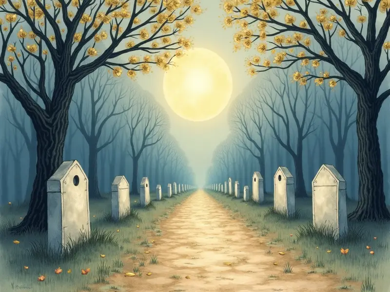 Ilustracja snu: cemetery