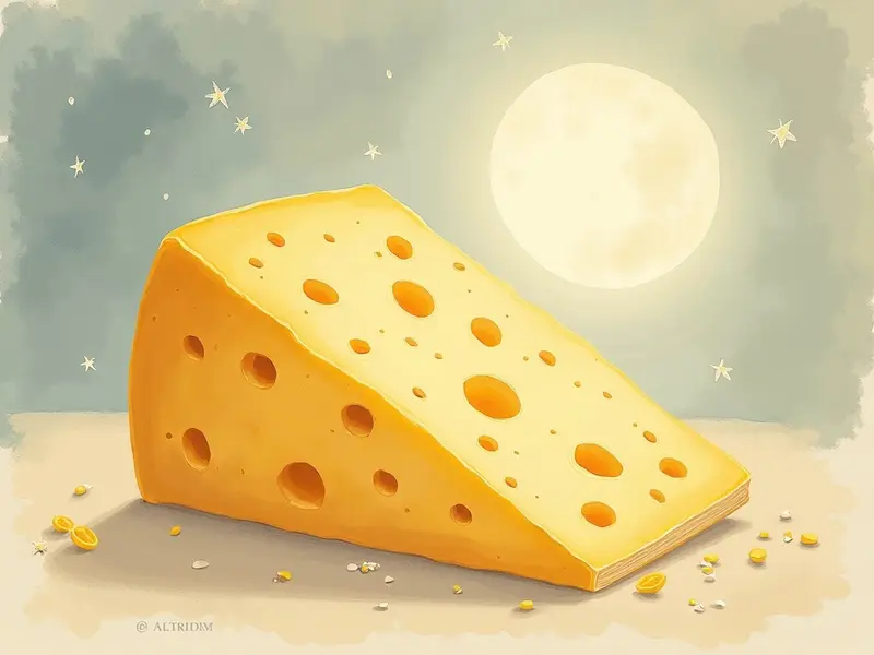 Ilustracja snu: cheese
