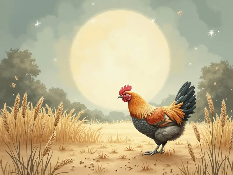 Ilustracja snu: chicken