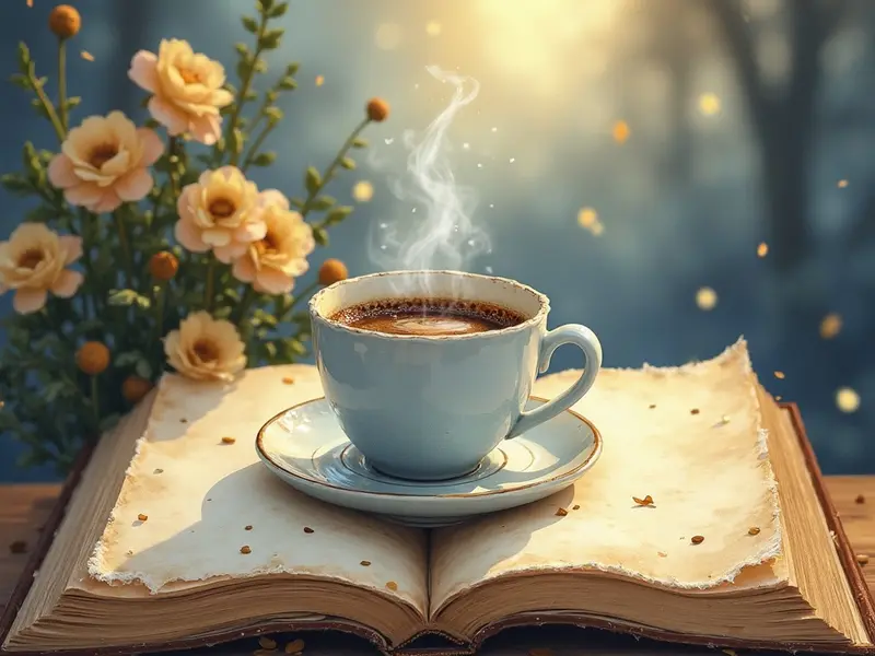 Ilustracja snu: coffee