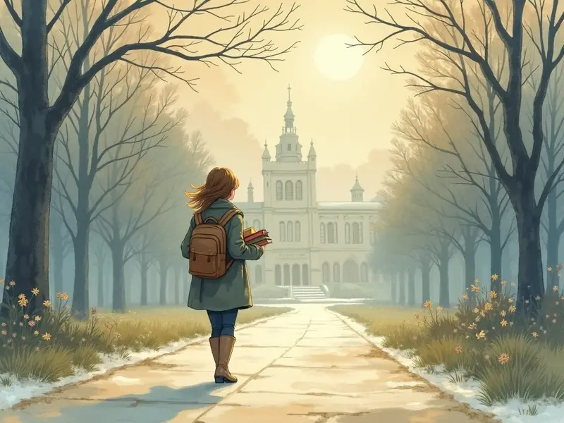 Ilustracja snu: college student