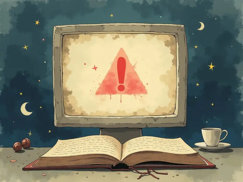 Ilustracja snu: found computer virus