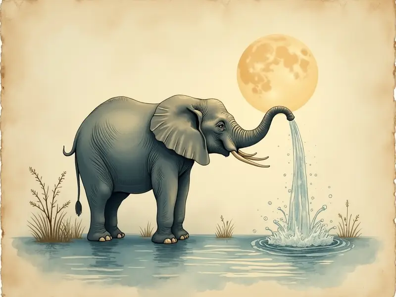 Ilustracja snu: elephant