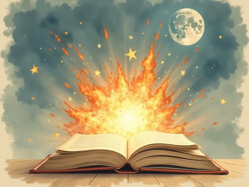 Ilustracja snu: explosion