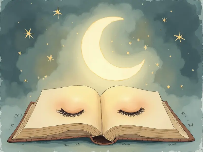 Ilustracja snu: eyelids