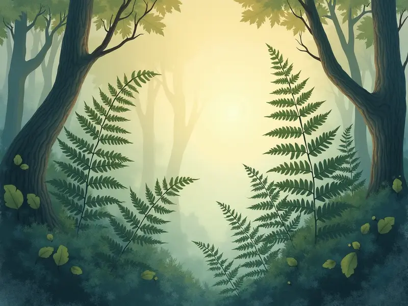 Ilustracja snu: fern