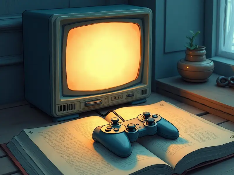 Ilustracja snu: gaming console