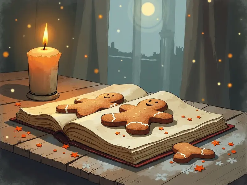 Ilustracja snu: gingerbread