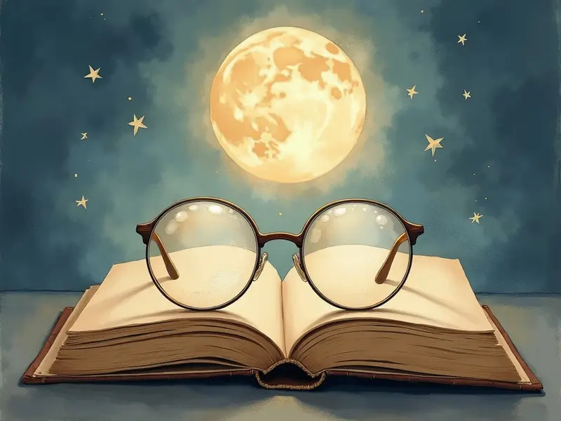 Ilustracja snu: glasses