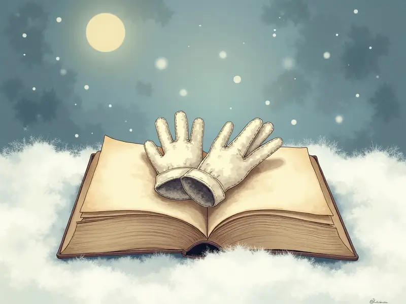 Ilustracja snu: gloves
