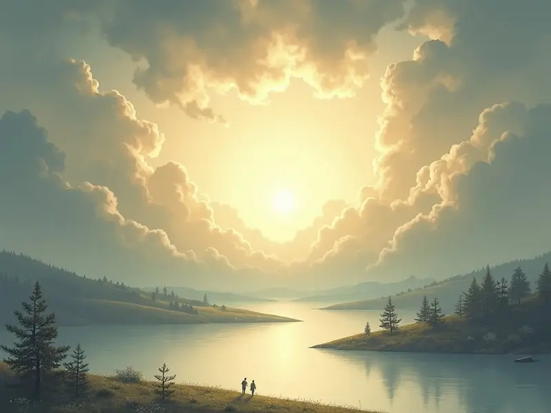 Dream illustration: God's light
