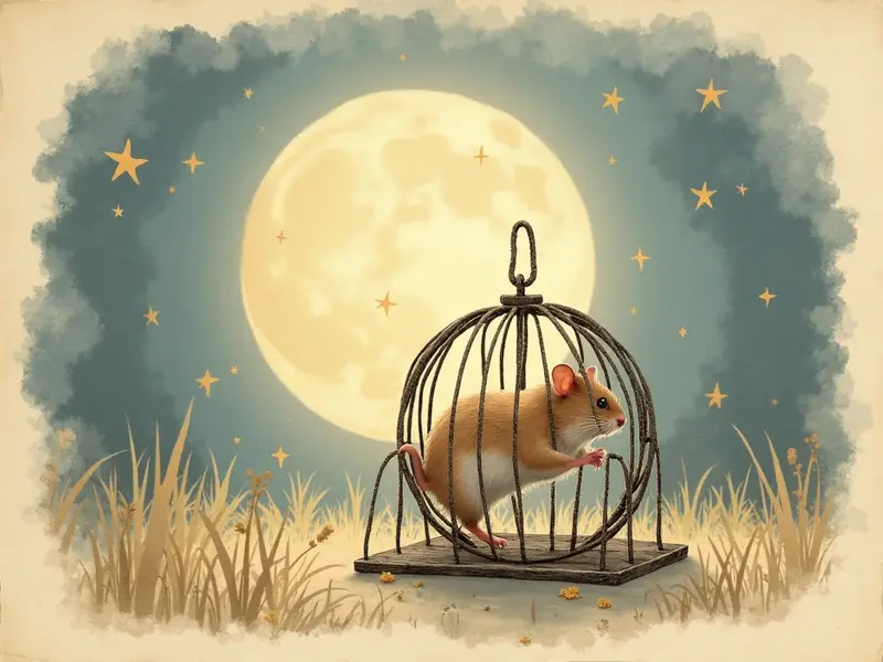 Ilustracja snu: hamster