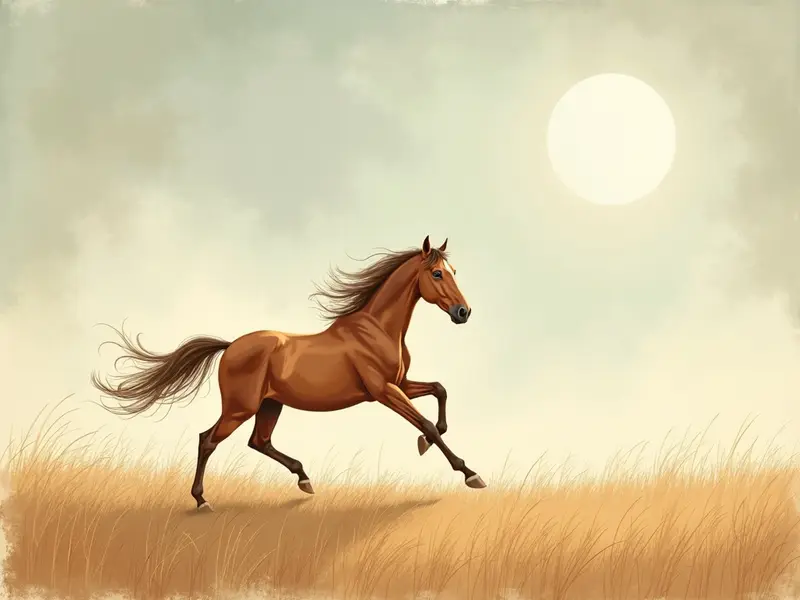 Ilustracja snu: horse