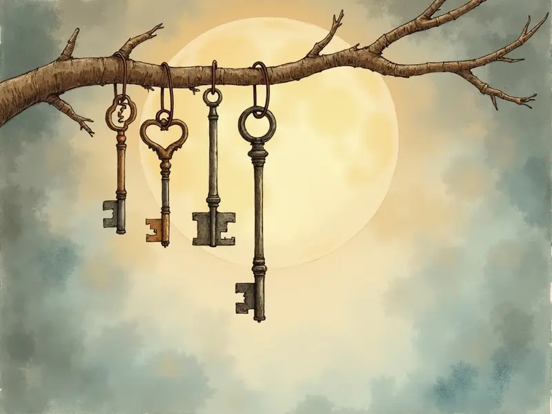 Ilustracja snu: keys