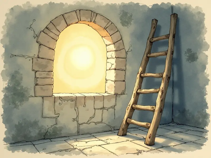 Ilustracja snu: ladder