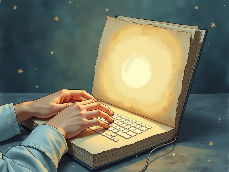 Ilustracja snu: logging in