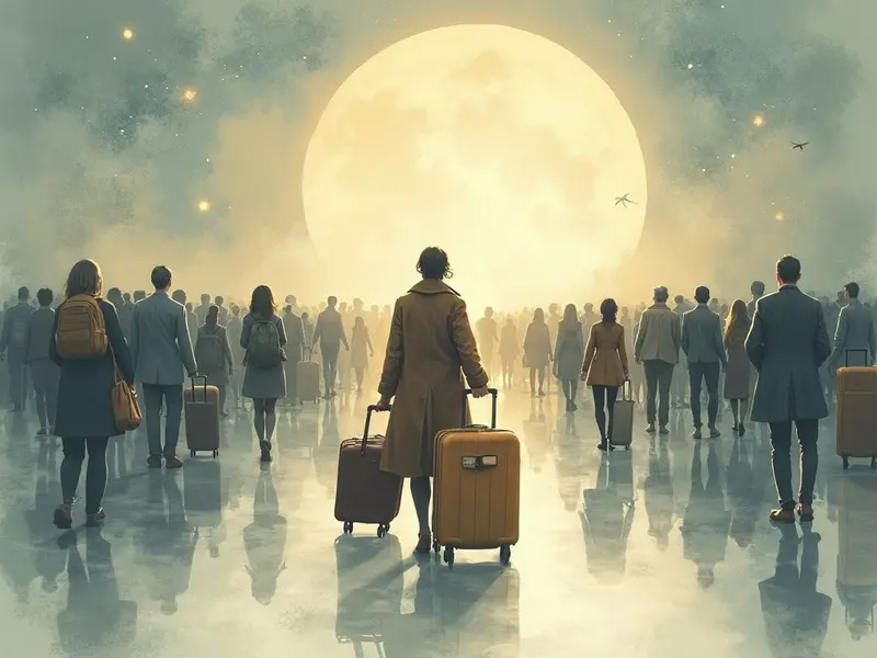 Ilustracja snu: luggage