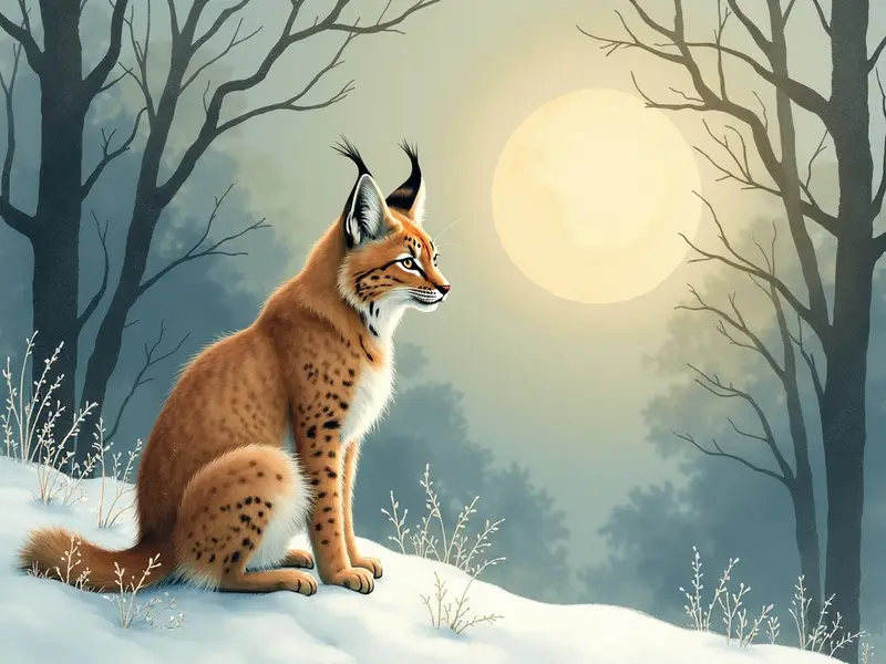 Ilustracja snu: lynx