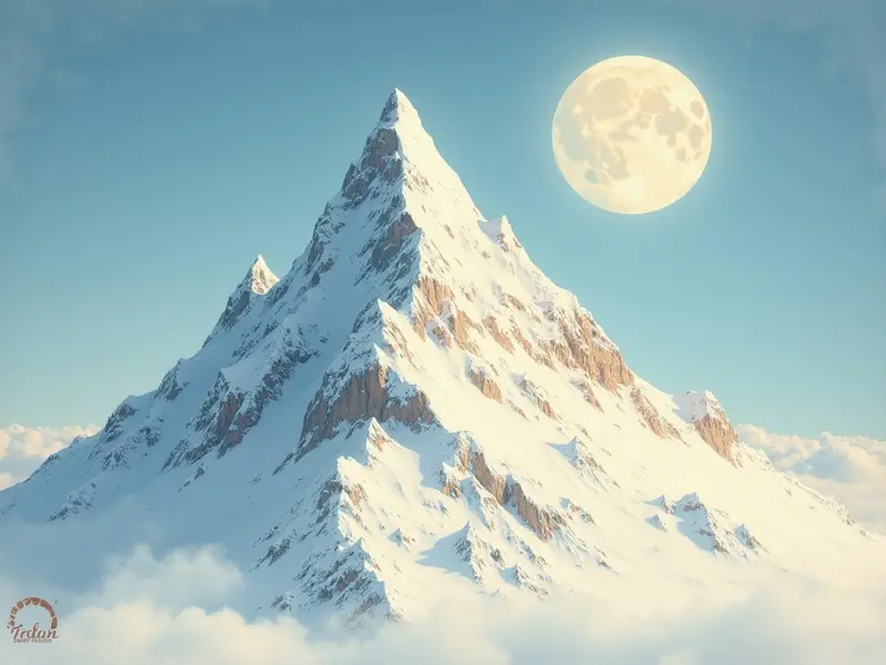 Ilustracja snu: mountain