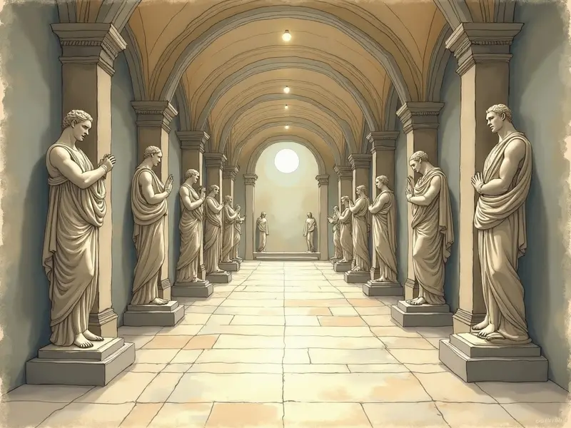 Ilustracja snu: museum