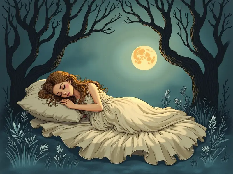 Ilustracja snu: nightmare
