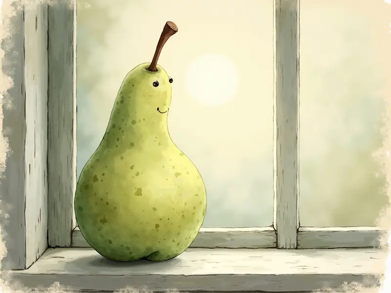 Ilustracja snu: pear
