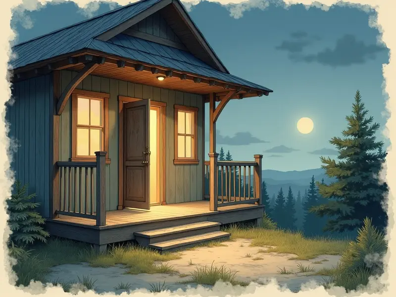 Ilustracja snu: porch