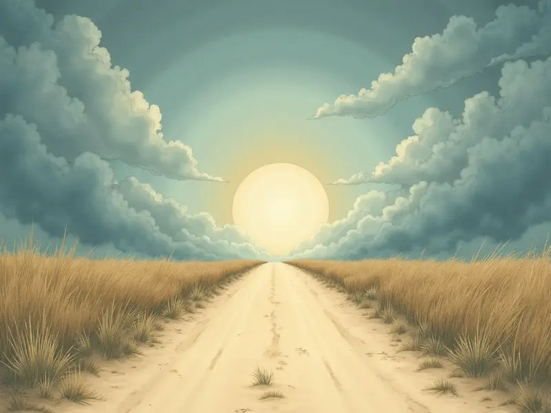 Ilustracja snu: road