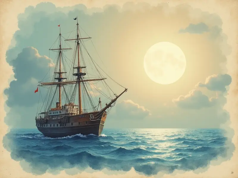 Ilustracja snu: ship