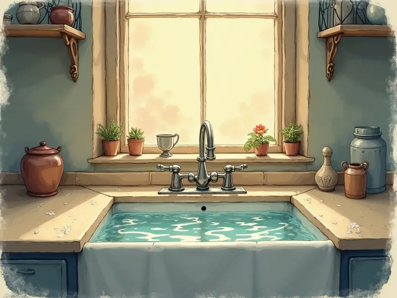 Ilustracja snu: sink