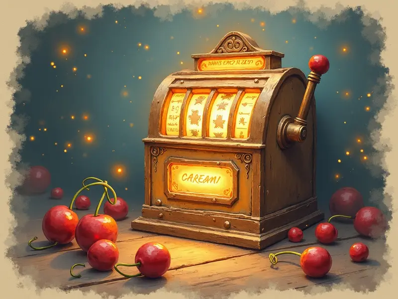 Dream illustration: a slot machine