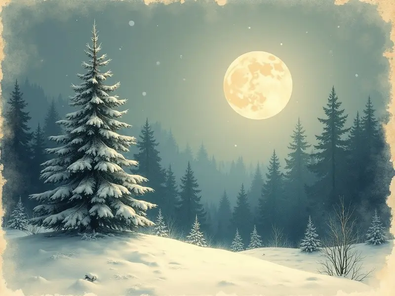 Ilustracja snu: spruce