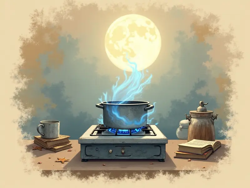 Ilustracja snu: stove