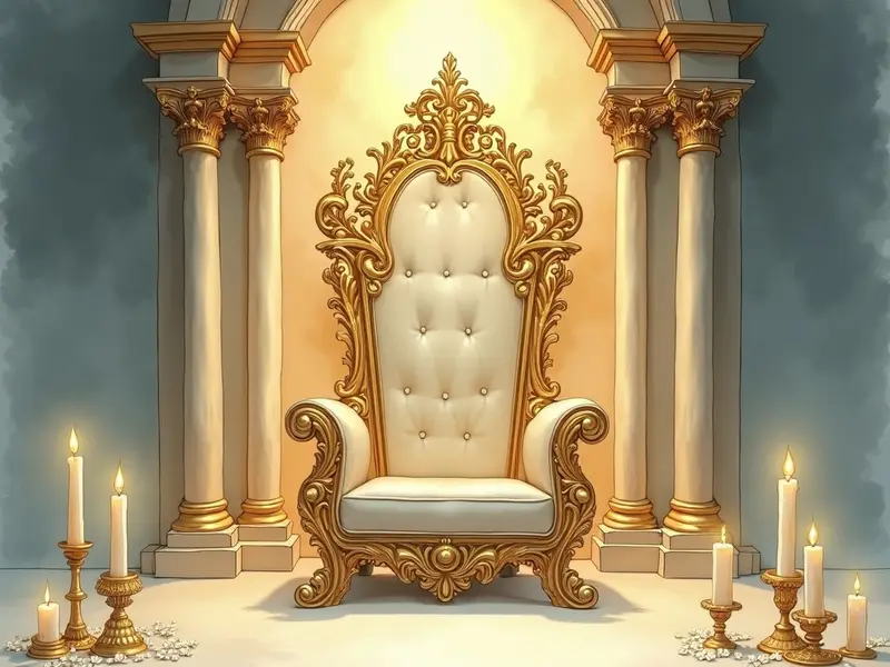 Ilustracja snu: throne
