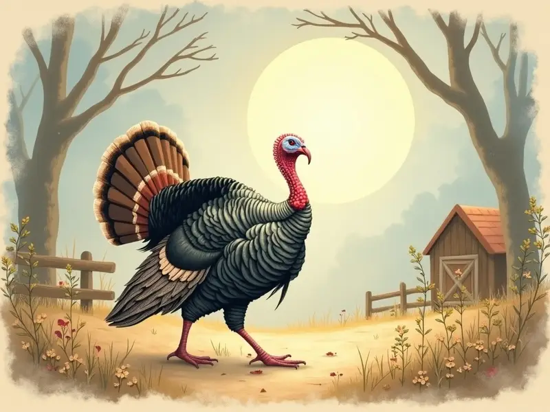 Ilustracja snu: turkey