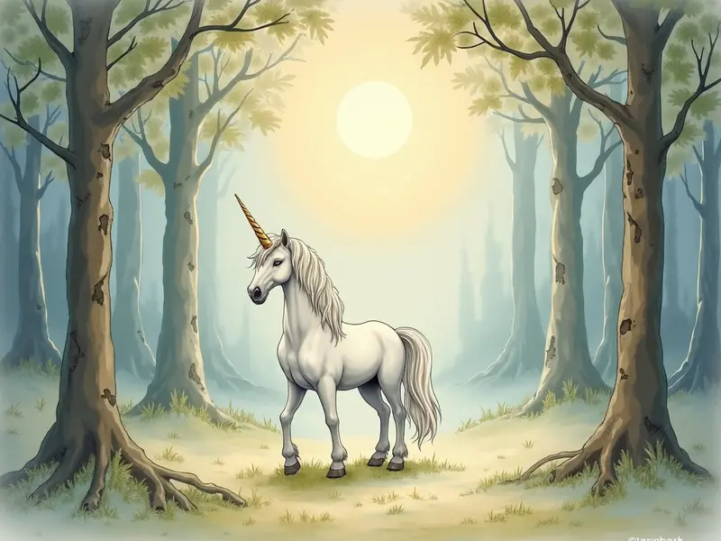 Ilustracja snu: unicorn